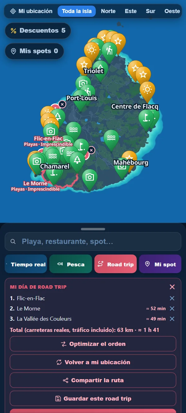 Tu road trip del día, cronometrado por carreteras reales