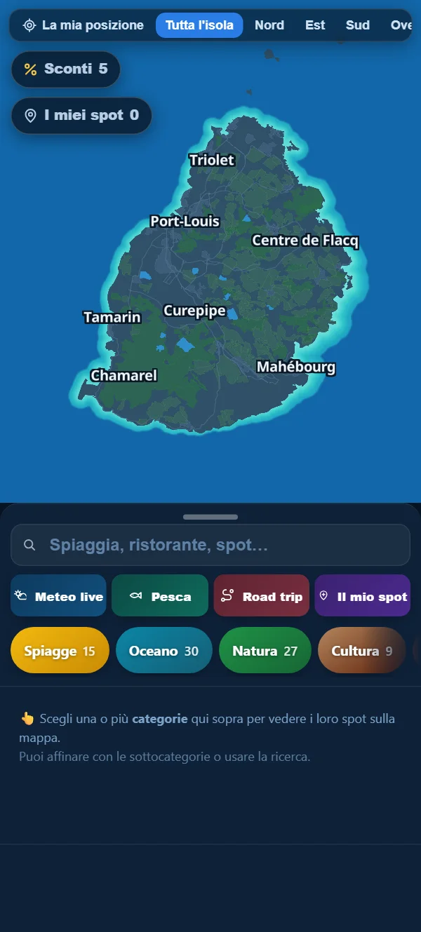 Una mappa neutra: nulla appare senza di voi