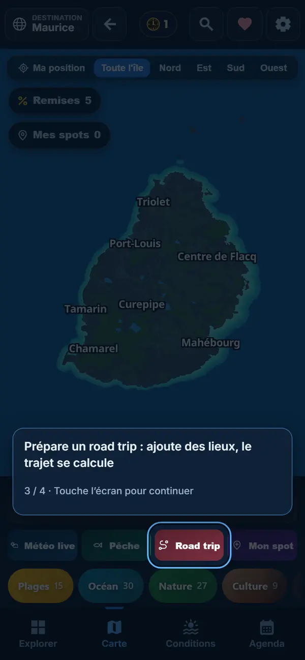 Votre road trip, temps de route compris