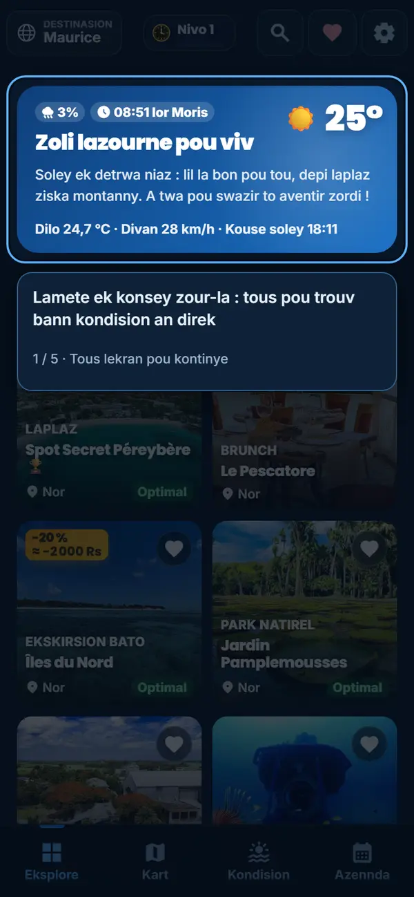 Lameteo ek bon konsey lazourne
