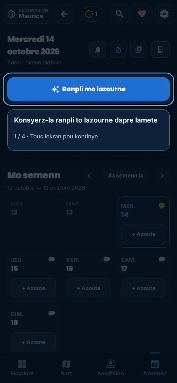 To lazourne pare dan enn zes