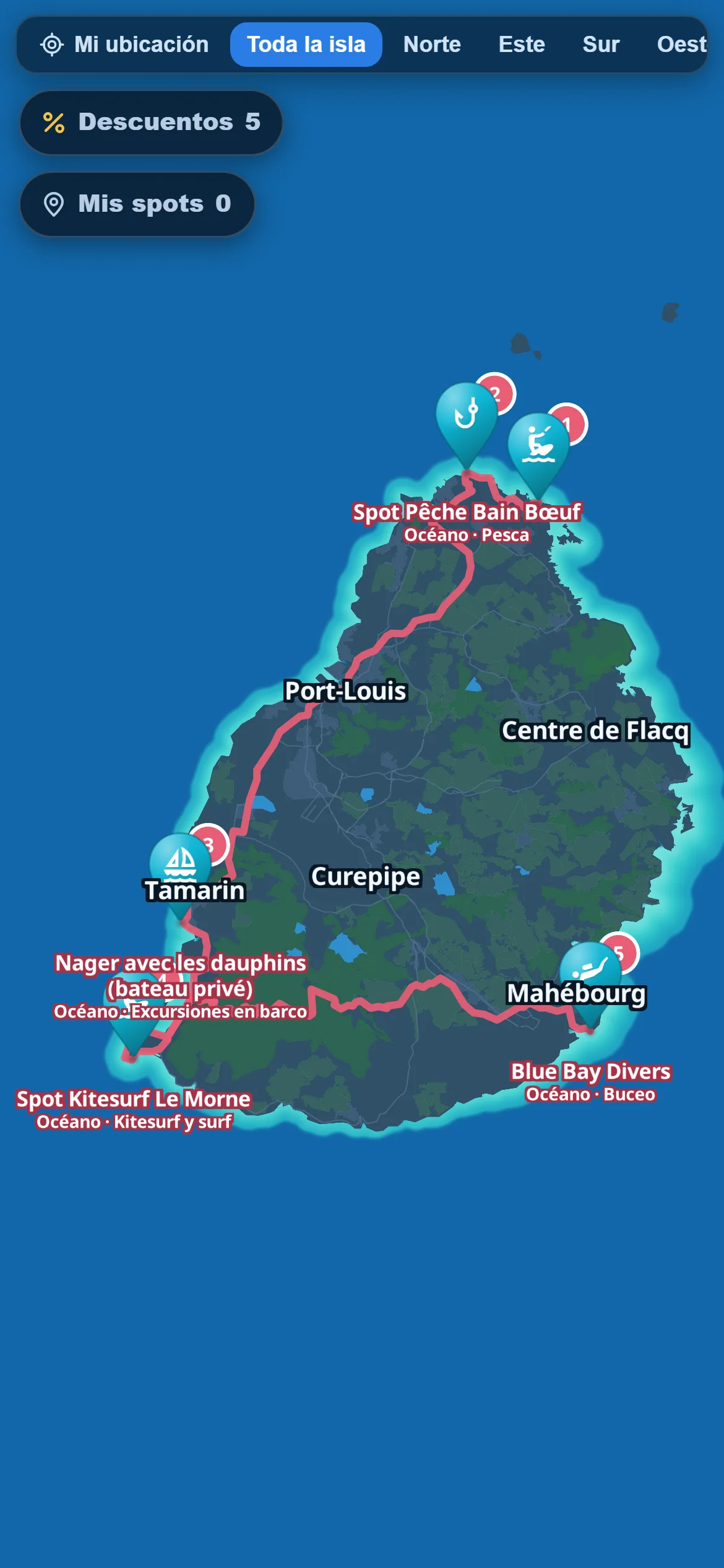 Road trip — Eliges las paradas, la app traza la ruta y calcula los tiempos. El viaje sigue siendo tuyo.