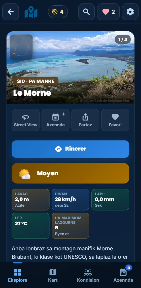 Fich Morn dan app Moris Insider