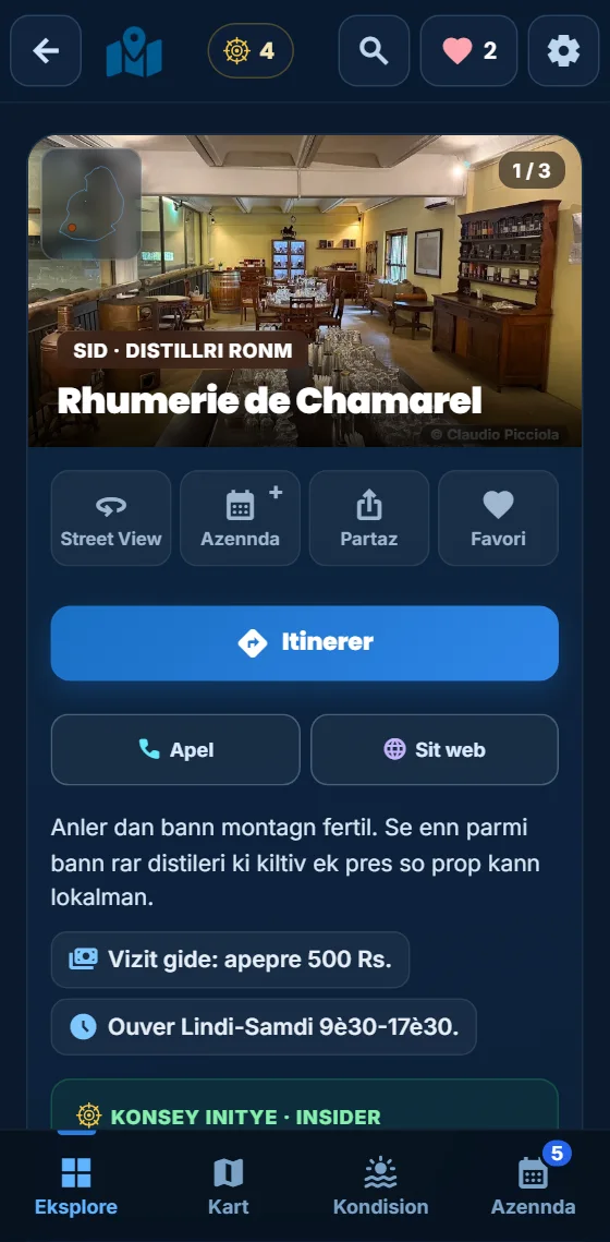 Fich enn aktivite dan app la