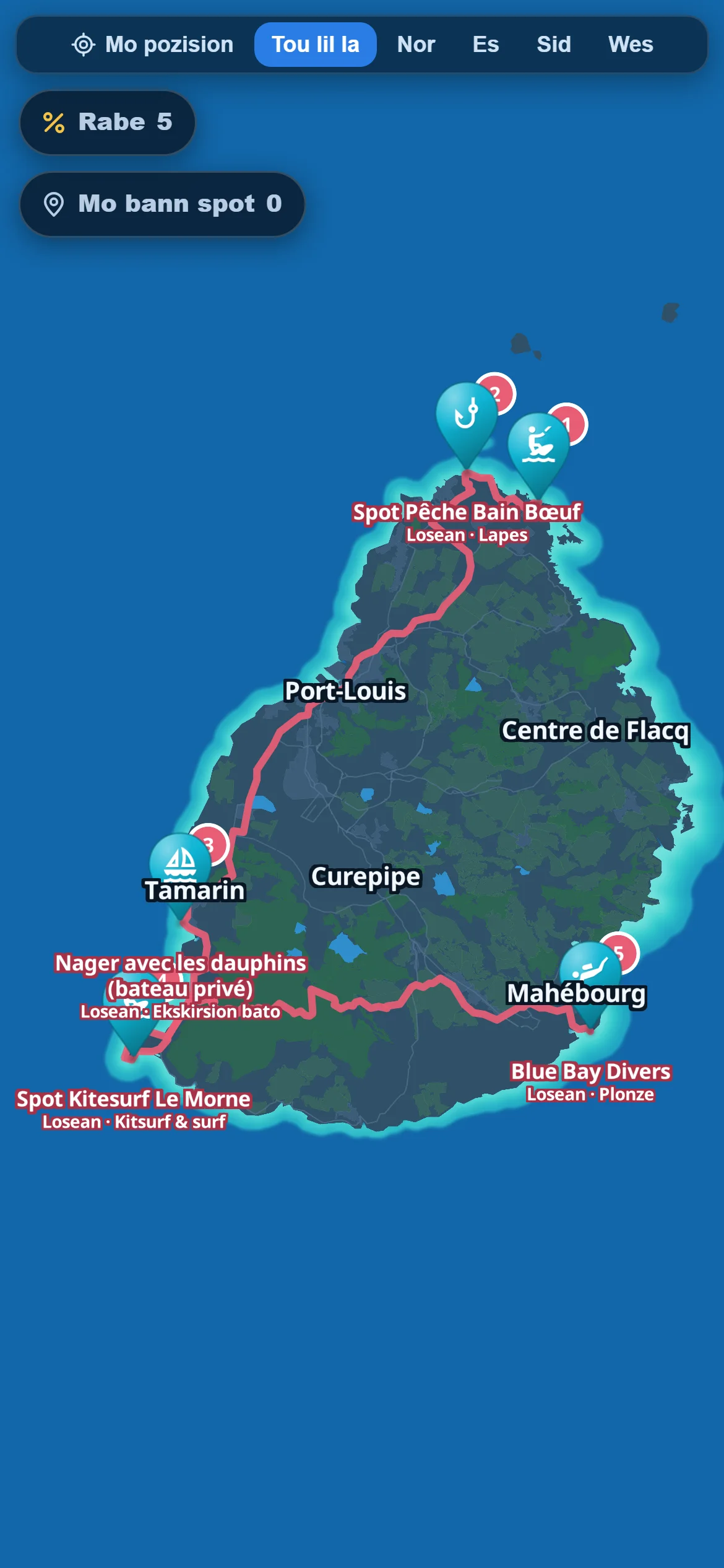 Road trip — To swazir bann etap, app la trase sime ek kalkil ler. Vwayaz la res pou twa.